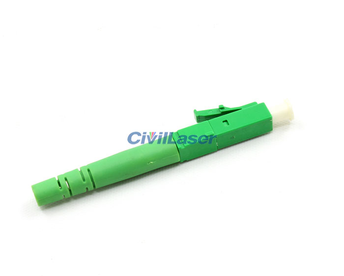 LC APC Fiber Optic Connector ∮1.25mm Ferrule External Diameter